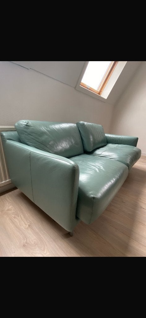 GRATIS: Leolux bank model Azzurro, Ophalen, Gebruikt, 150 tot 200 cm, Driepersoons