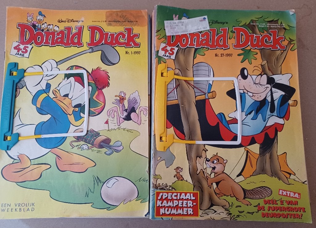Donald Duck jaargang 1997 (50 stuks), Boeken, Strips | Comics, Gelezen, Complete serie of reeks, Walt Disney, Europa