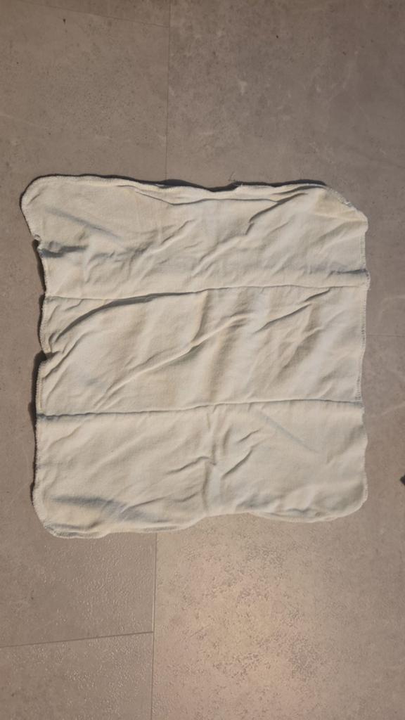10 Pre-folds wasbare luiers + 2 snappi's, Ophalen of Verzenden