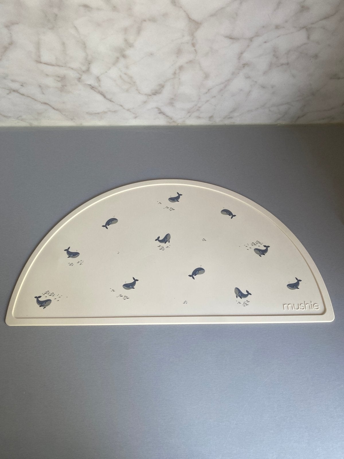 Mushie baby placemat - Zo goed als nieuw, Ophalen of Verzenden, Zo goed als nieuw