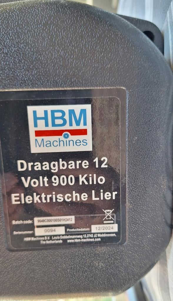 Elektrische lier, Ophalen, Zo goed als nieuw, Elektrisch