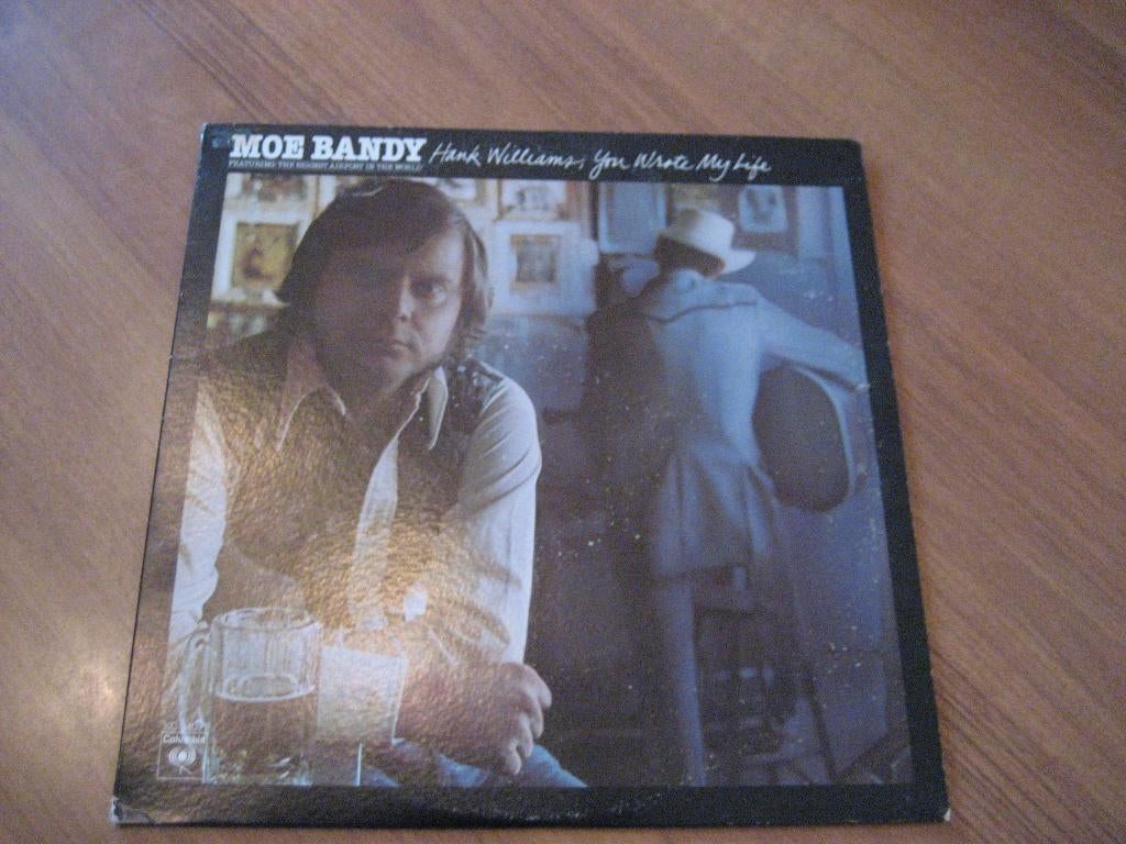 Moe bandy hank williams lp, Ophalen of Verzenden, Gebruikt, 12 inch