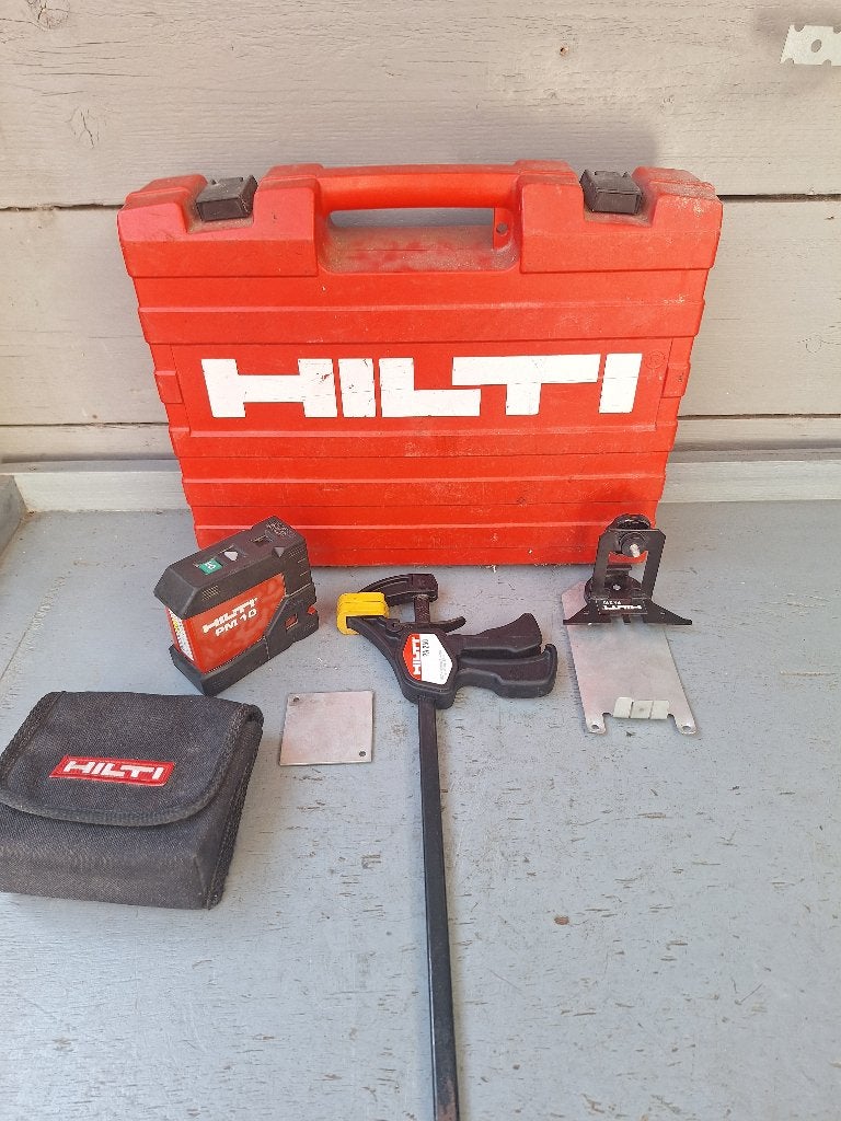 Hilti PM10 laserwaterpas set, Ophalen of Verzenden, Gebruikt
