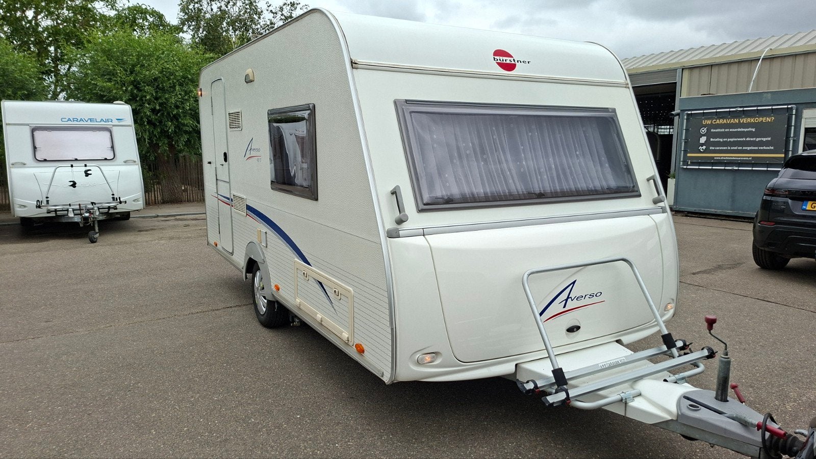Burstner Averso 420 TS incl. split airco, Caravans en Kamperen, Vast bed, Treinzit, Particulier, Bürstner