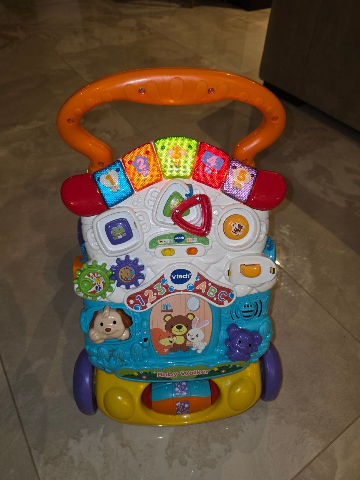 VTech Baby Walker - Loopwagen met activiteitenpaneel, Kinderen en Baby's, Speelgoed | Babyspeelgoed, Ophalen of Verzenden, Zo goed als nieuw