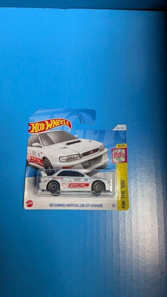 Hotwheels 98 subaru impreza 22b sti version, Ophalen of Verzenden, Nieuw