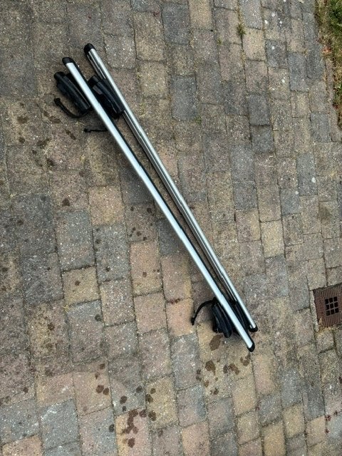 dakdragerset renault megane (open rail), Auto diversen, Dakdragers, Ophalen, Gebruikt