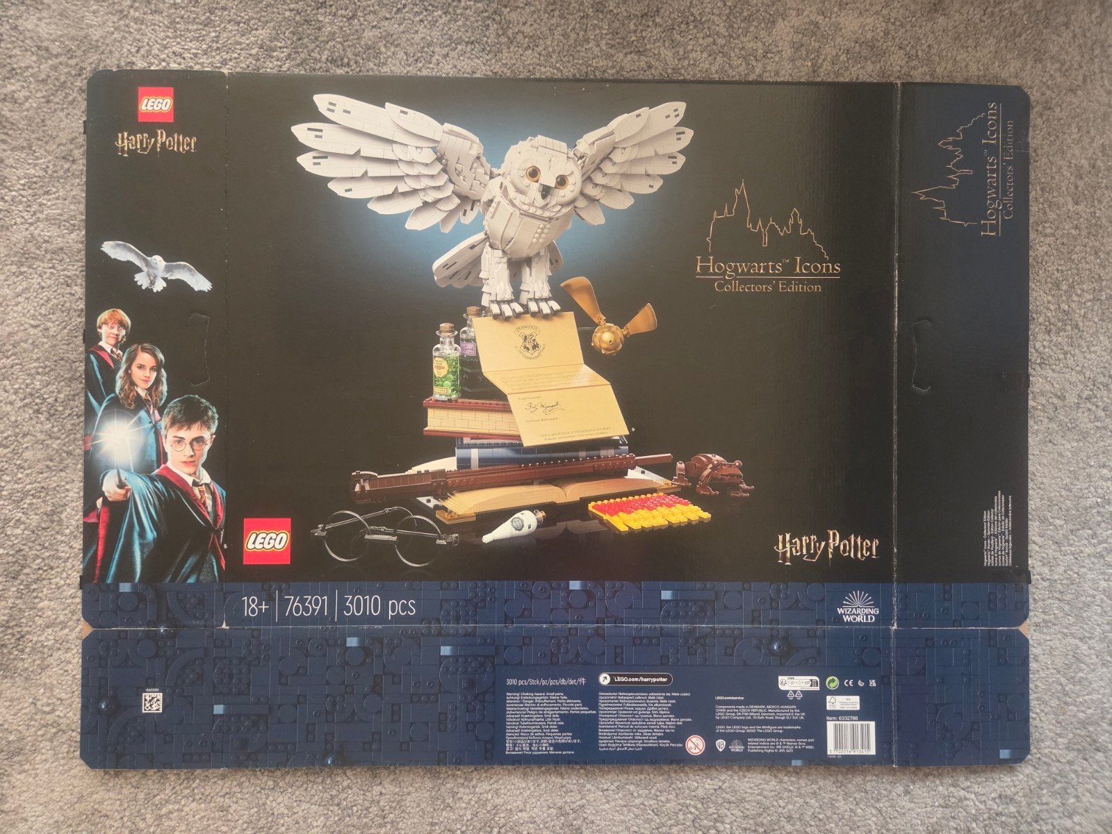 LEGO Hogwarts Icons Collectors' Edition 76391 - Lege Doos, Ophalen, Nieuw