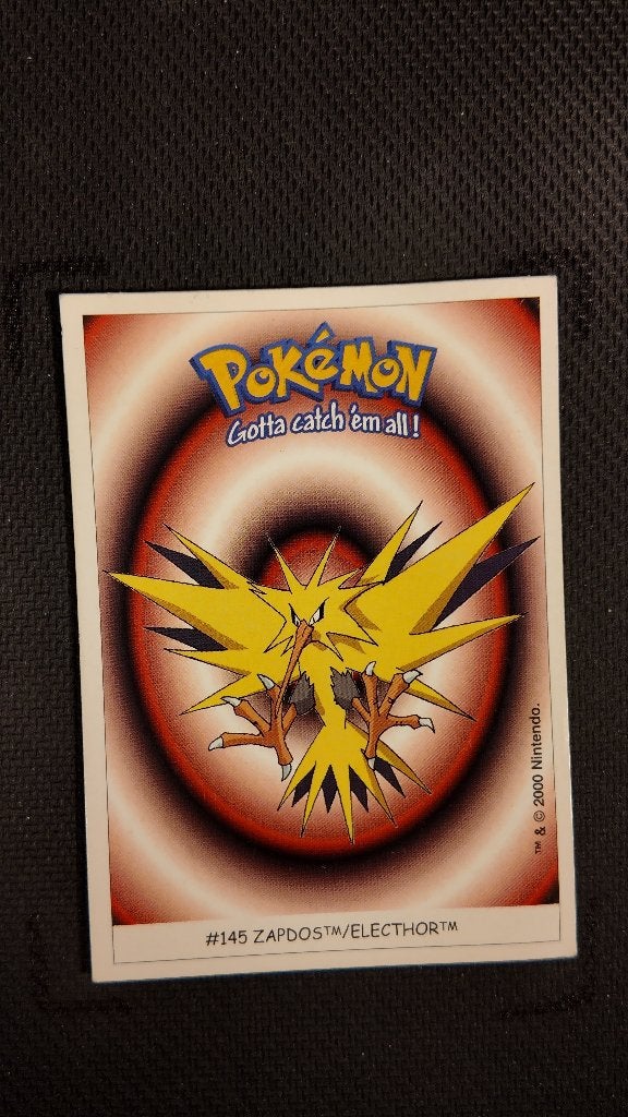 zapdos 145 dunkin boomer | Pokemon kaart, Ophalen, Zo goed als nieuw, Losse kaart