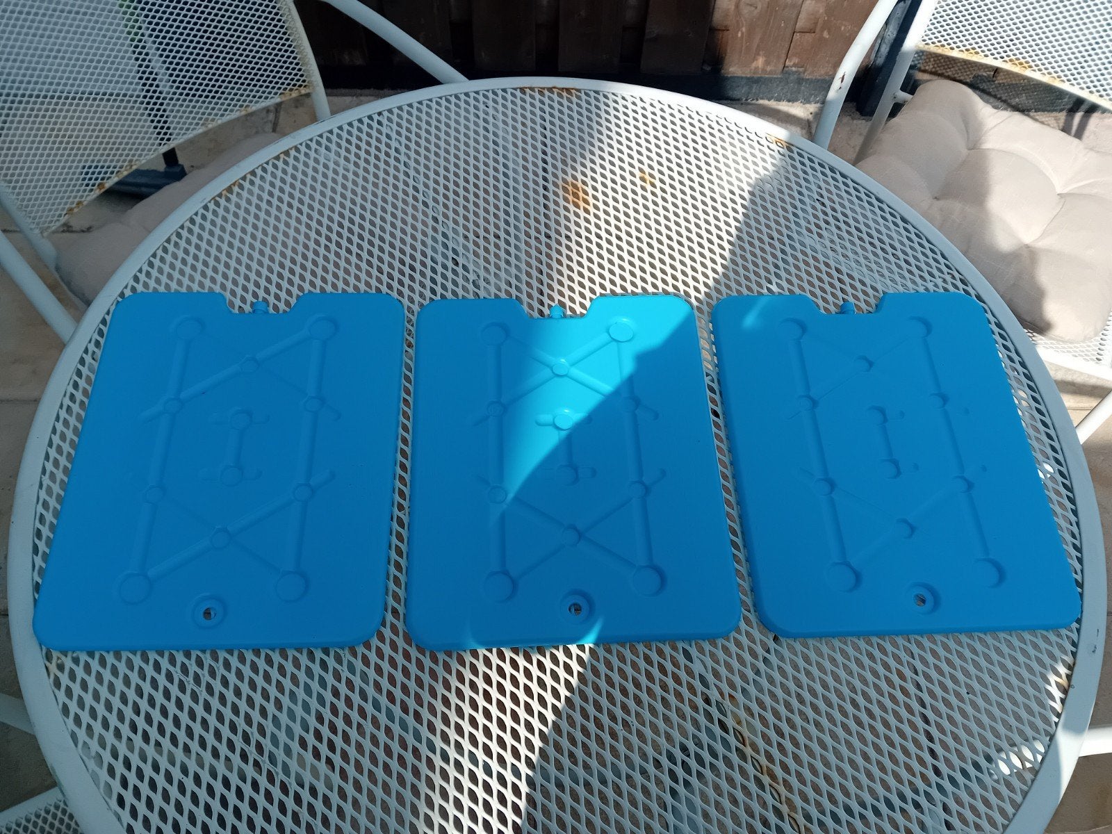 Drie koelelementen voor koelbox of koeltas, Ophalen, Gebruikt, Koel-accessoire, Koelelement
