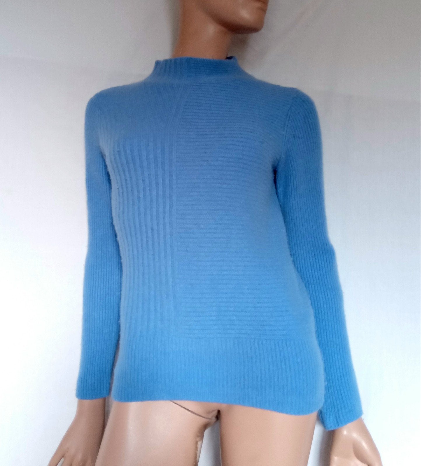 MADELEINE CASHMERE Trui , Maat 36 - 38, Ophalen of Verzenden, Zo goed als nieuw, Maat 36 (S), Blauw
