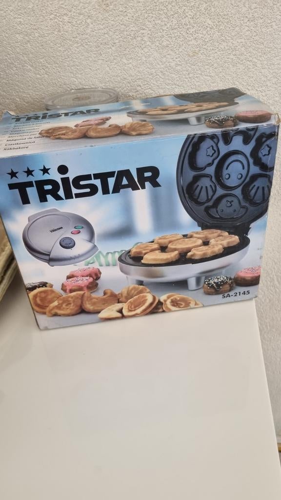 Tristar Mini Pannenkoeken Maker - Leuke Vormpjes, Ophalen of Verzenden, Zo goed als nieuw
