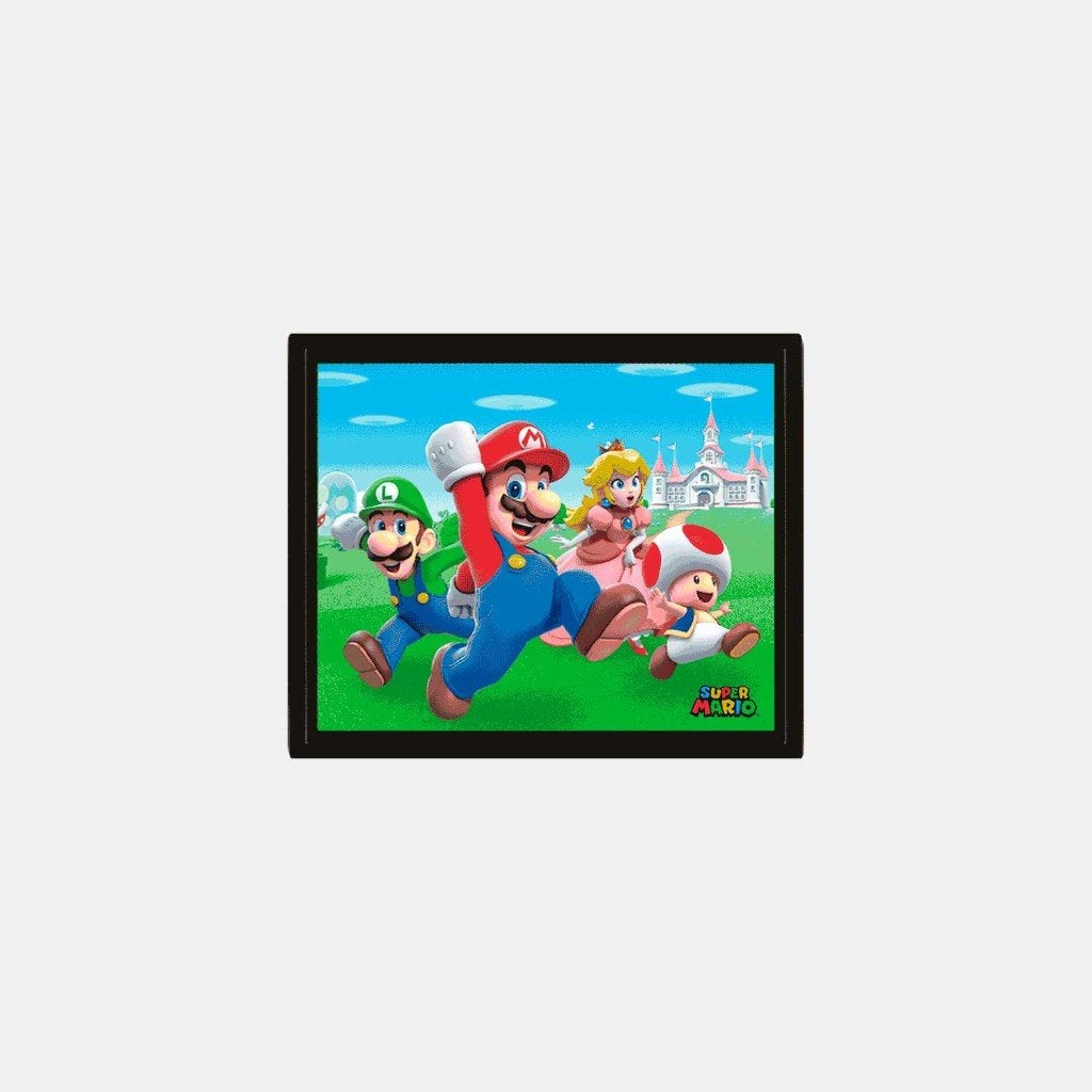 Partij Ingelijste 3D-wanddecoratie met Super Mario, NHP International, Nieuw, Ophalen of Verzenden, Info@nhp-international.com