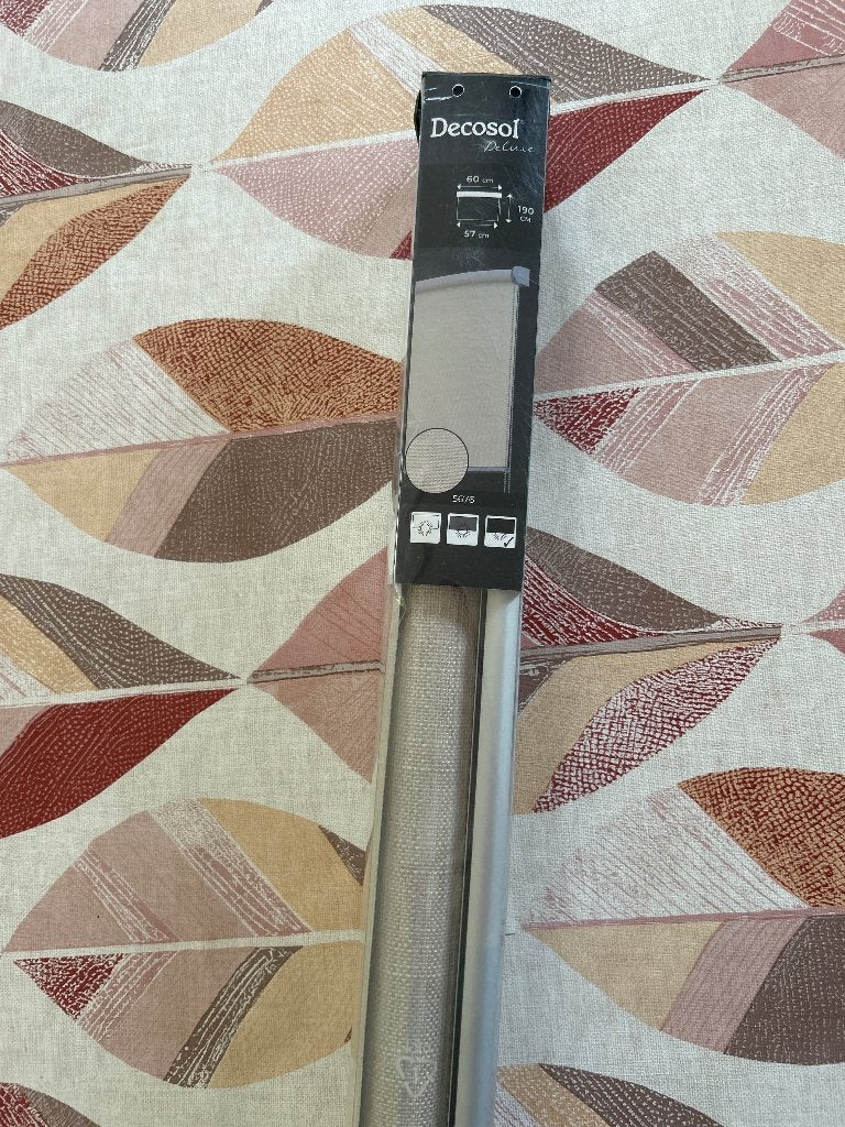 Rolgordijn Decodol Beige, Huis en Inrichting, Ophalen, Rolgordijn, 190 cm, Beige