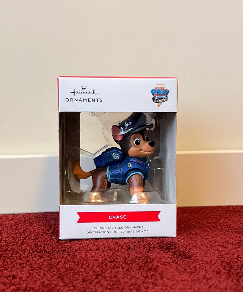 Hallmark ornament - Paw Patrol - Chase, Diversen, Info@thecoloredbrick.com, -, Nieuw, Ophalen of Verzenden