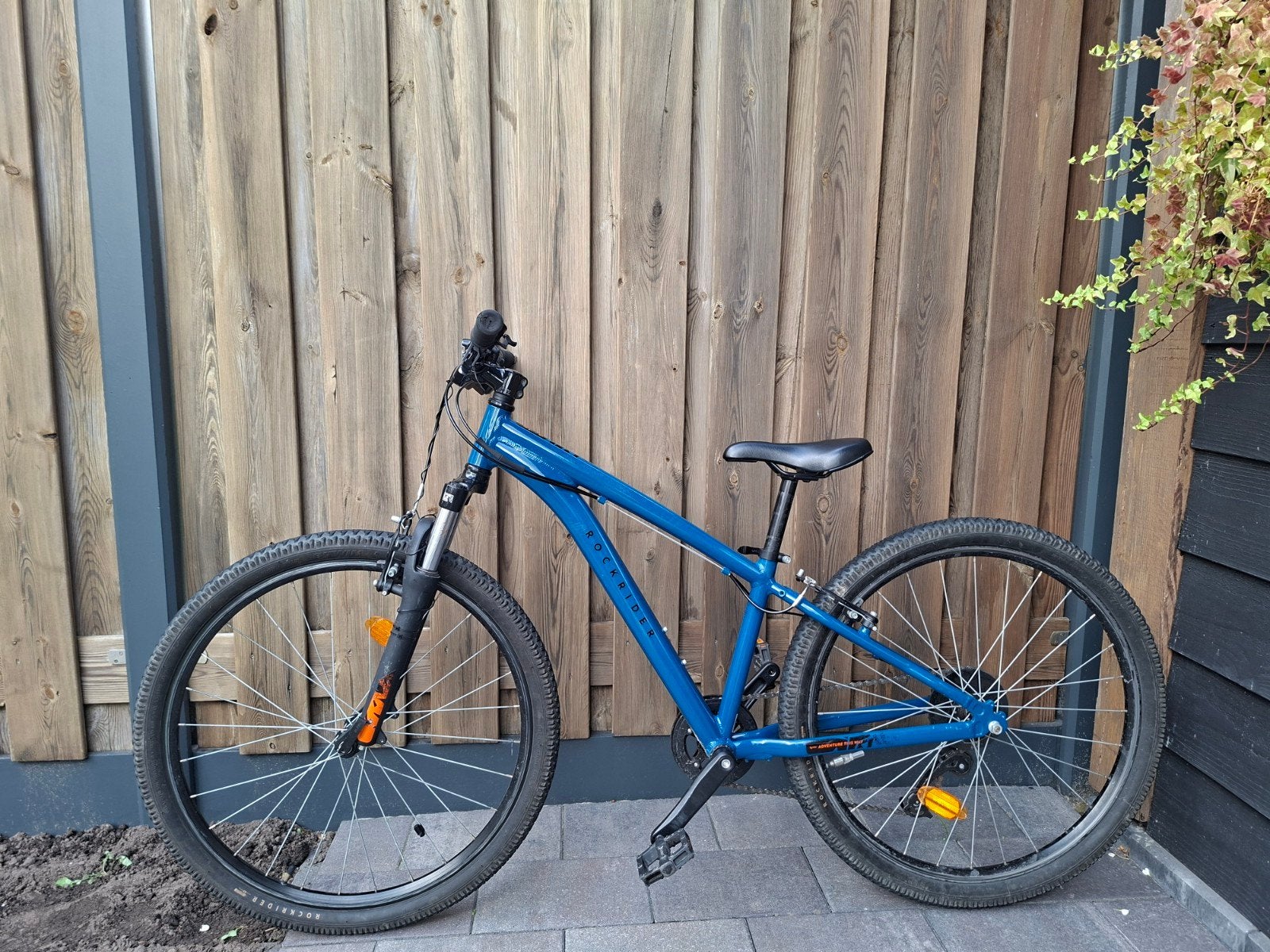 Rockrider 26 inch jongensfiets, Fietsen en Brommers, Gebruikt, Rockrider Decathlon, Handrem, Ophalen