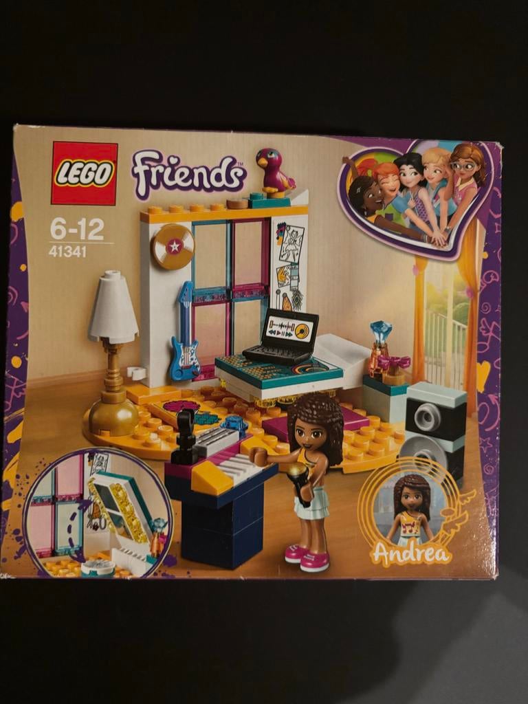 Lego Friends Andrea's Kamer 41341, Gebruikt, Lego, Friends, Ophalen of Verzenden