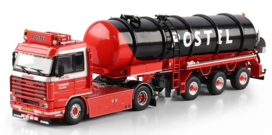 WSI SCANIA 143 + VACUUM TANK TRAILER - POSTEL TRANSPORT, Wsi, ., Nieuw, Ophalen of Verzenden
