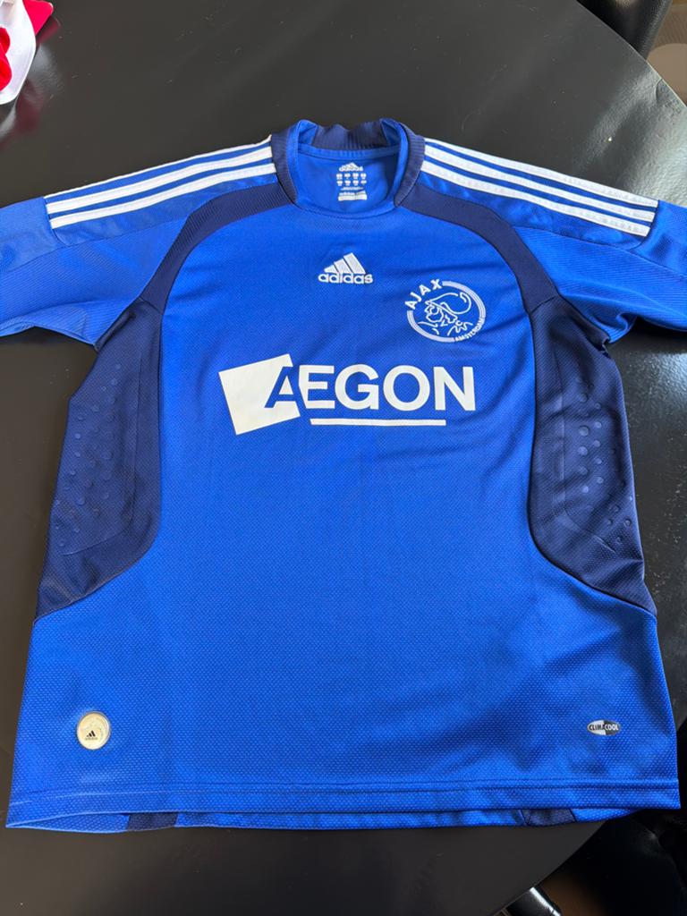 Ajax uitshirt 2008/2009 maat 176, Maat L, Verzenden, Zo goed als nieuw, Shirt