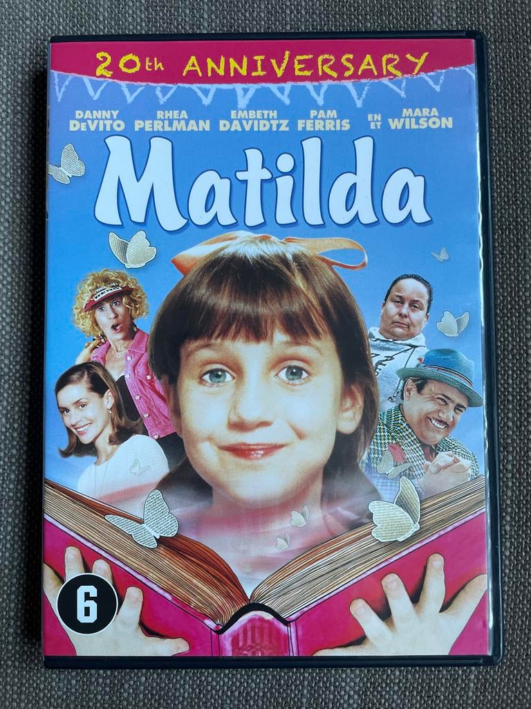 Matilda dvd - 20th Anniversary Editie, Ophalen of Verzenden, Zo goed als nieuw, Komedie, Vanaf 6 jaar