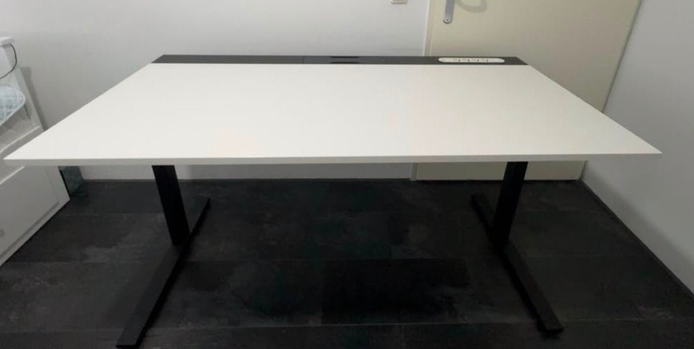 MITTZON Zit-Sta Bureau 160x80, Zit-sta bureau, 160 cm, Spaanplaat of MDF, Ophalen of Verzenden