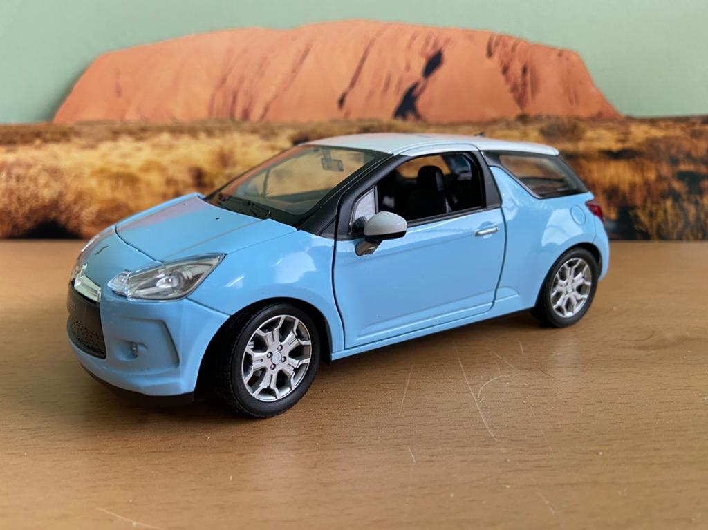 Citroën DS3 - Welly 1:24, Ophalen of Verzenden, Welly