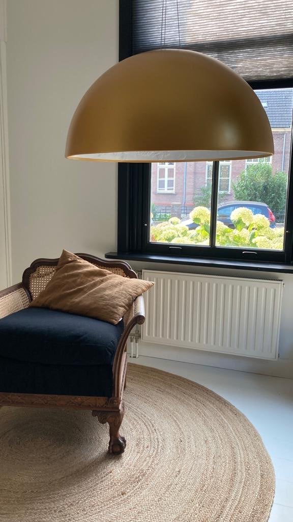 Skygarden hanglamp | Goud | Gold | 60cm, Ophalen of Verzenden, Nieuw, Glas, Minder dan 50 cm