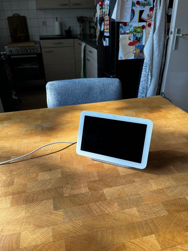 Google Nest Hub (2e generatie) - Slimme speaker met scherm, Slimme speaker, Google, Ophalen of Verzenden, Zo goed als nieuw