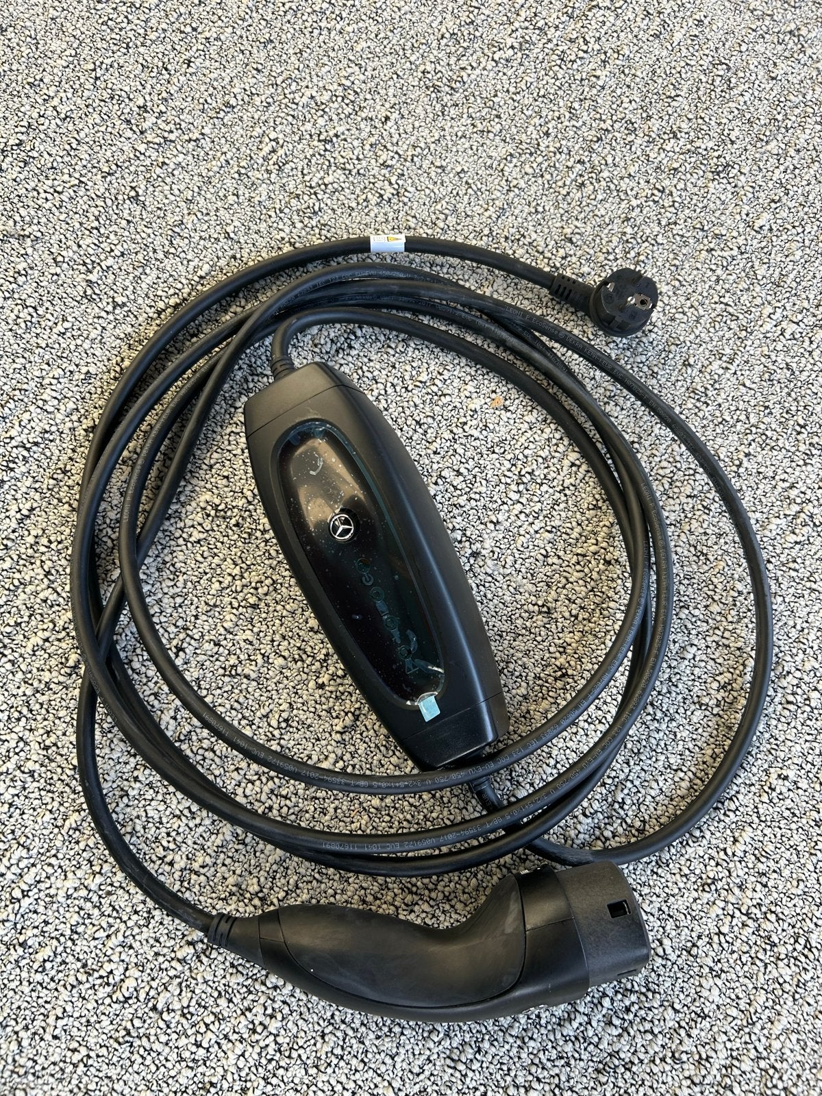 Mercedes-Benz Laadkabel 6.20 meter - Type 2 naar Schuko, Ophalen of Verzenden, Zo goed als nieuw, Laadkabel