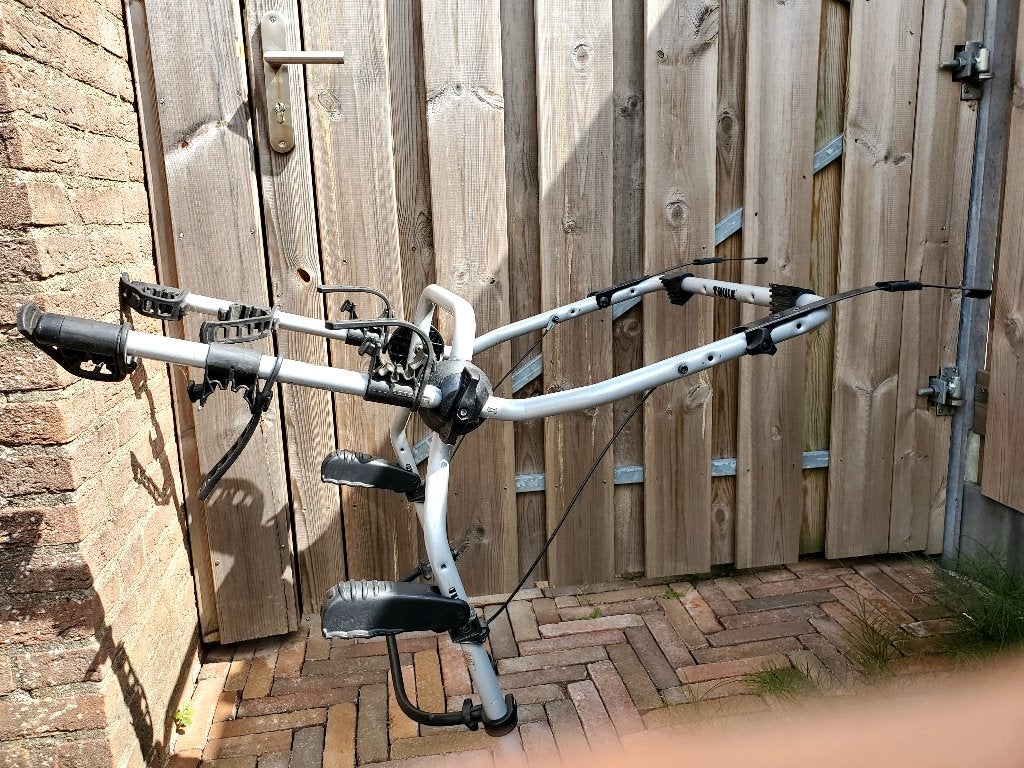 Thule ClipOn 9103 fietsendrager, Auto diversen, Fietsendragers, 3 fietsen of meer, Gebruikt, Brede banden, Achterklepdrager