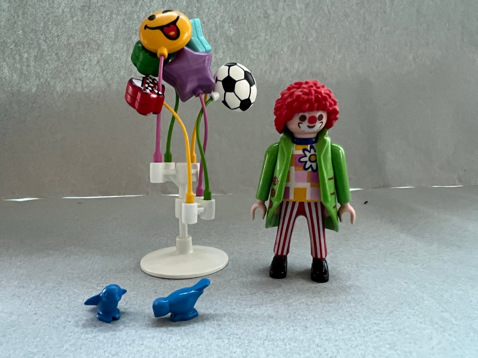 Playmobil clown met ballonnen (5546) en extra's, Ophalen of Verzenden, Gebruikt, Jongen of Meisje