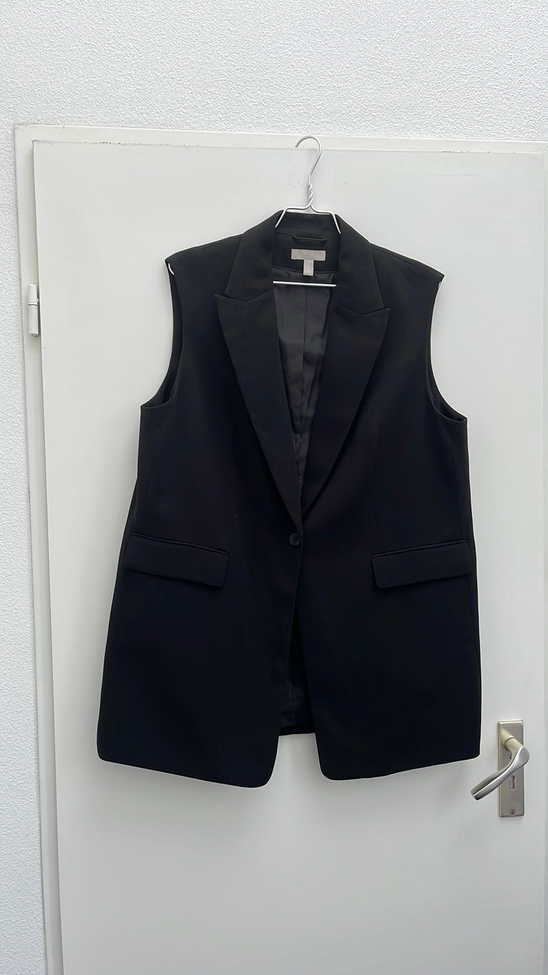 Gilet, Kleding | Dames, Grote Maten, Ophalen of Verzenden, Zo goed als nieuw, Zwart, Jas of Mantel