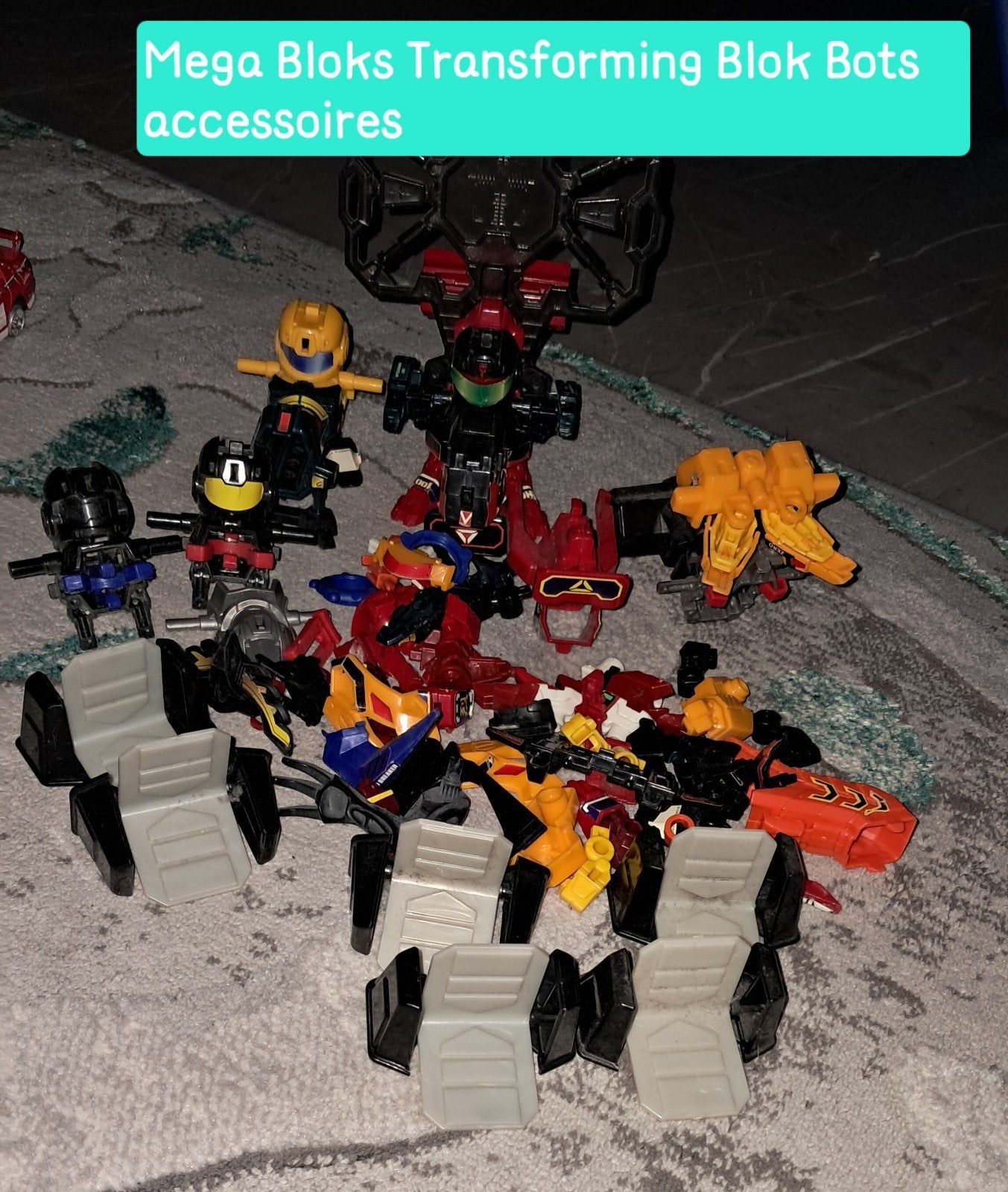 Mega Bloks Transforming Blok Bots onderdelen, Ophalen, Zo goed als nieuw, Megabloks