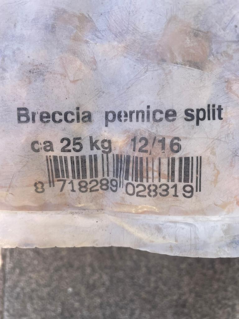 Geel split, Tuin en Terras, Zand, Ophalen, Zo goed als nieuw, Ophoogzand