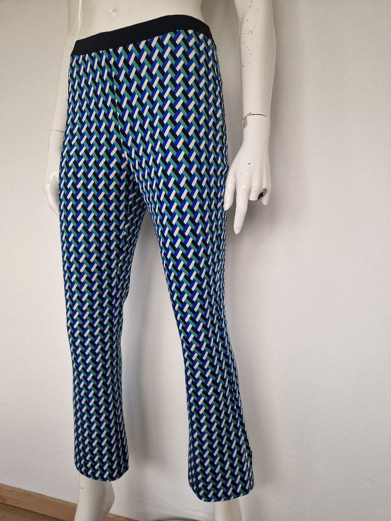 Marc Cain flared pantalon | N3 | print |, Maat 38/40 (M), Marc Cain, Meerkleurig, Nijmegen