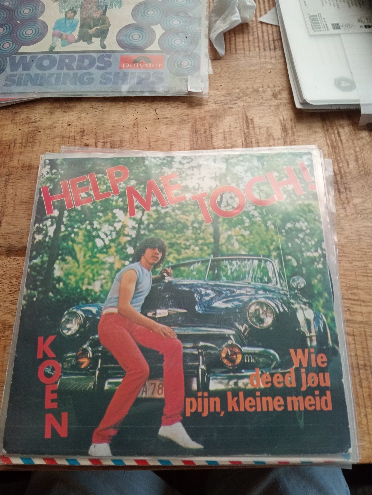Koen - help me toch, Ophalen of Verzenden, Zo goed als nieuw, Overige formaten, Levenslied of Smartlap