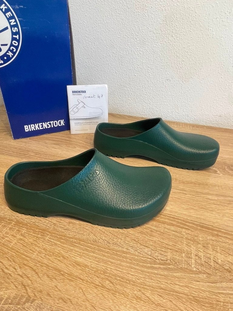 Birkenstock Super-Birki Groen Maat 47 | Compleet met Doos, Klompen, Nieuw, Ophalen of Verzenden, Birkenstock