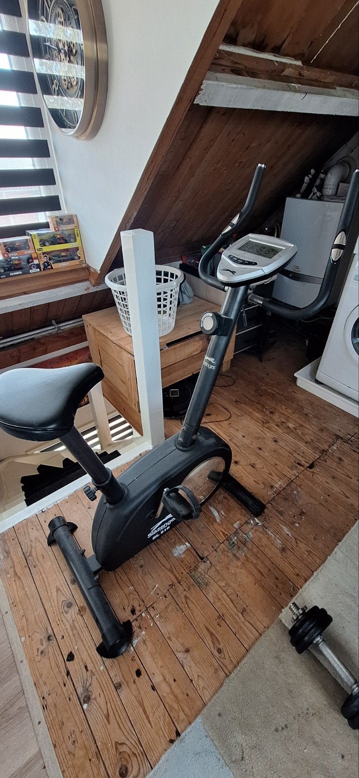 Slazenger SL210 Hometrainer - in goede staat, Sport en Fitness, Ophalen, Gebruikt, Aluminium, Benen