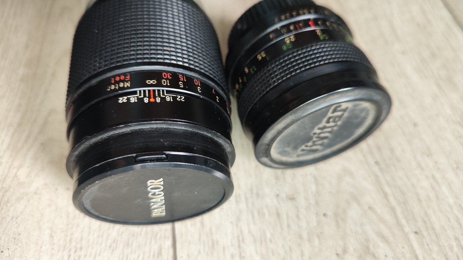 Panagor 90mm f/2.8 Macro + Vivitar 28mm f/2 vintage lenzen, Ophalen of Verzenden