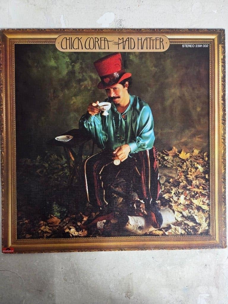 Jazz lp CHICK COREA: THE MAD HATTER, Beschermende buitenhoes, LP, Gebruikt, Ophalen of Verzenden