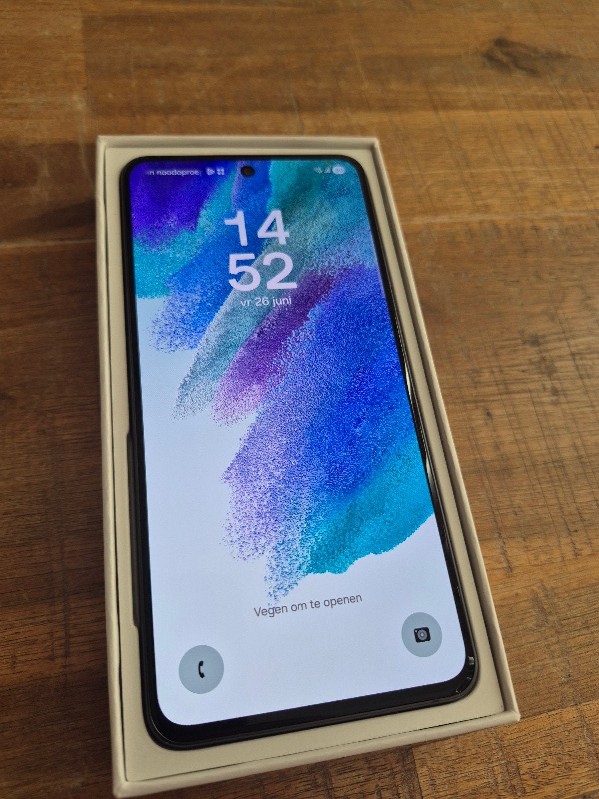 Samsung Galaxy S21 FE 5G - 128GB, Telecommunicatie, Mobiele telefoons | Samsung, Zwart, Ophalen of Verzenden, Zo goed als nieuw