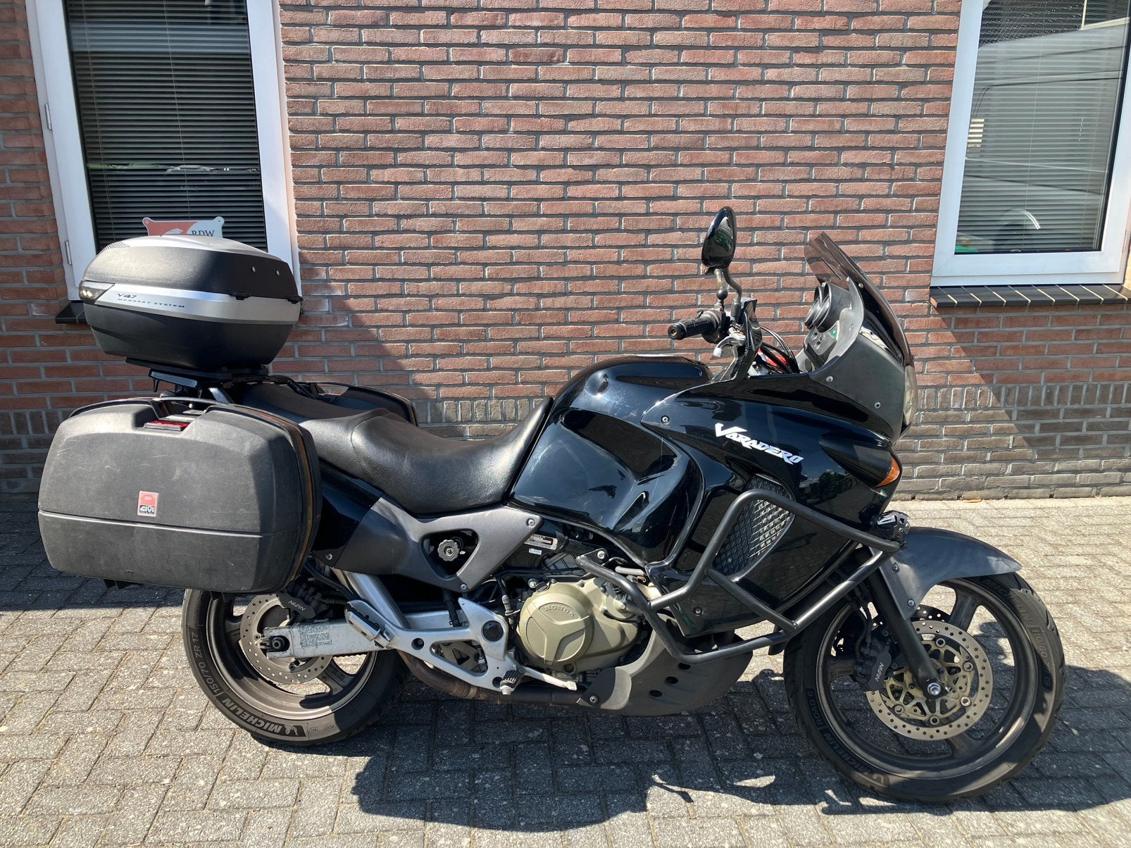 HONDA XL 1000 V VARADERO MET KOFFERS, Motoren, Ophalen, Honda, 2 cilinders, Occasion