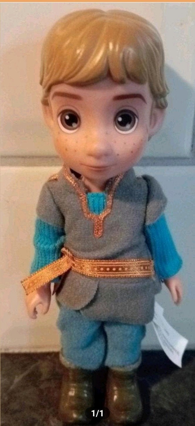 Disney Mini Boy pop Kristoff Frozen Karakter Speelgoedfiguur, Ophalen, Overige figuren, Zo goed als nieuw, Beeldje of Figuurtje