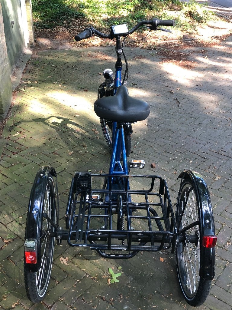 Driewieler elektrisch met defect, alles elektrisch nieuw., Ophalen, Gebruikt, Terugtraprem, Rabeneick