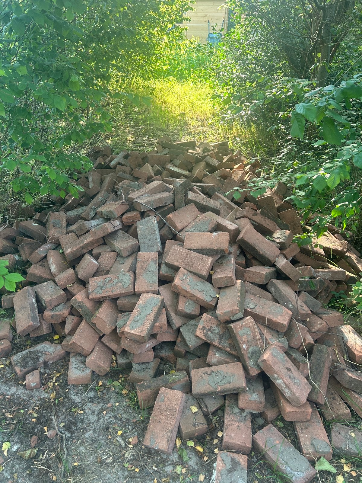 Gratis stenen, Ophalen, Gebruikt, Beton, Klinkers