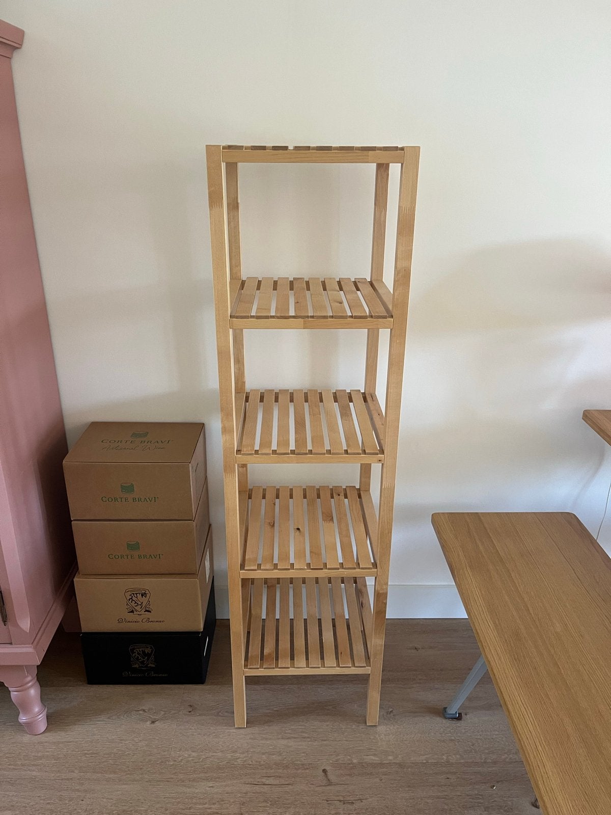 Ikea rek hout, Ophalen, Gebruikt