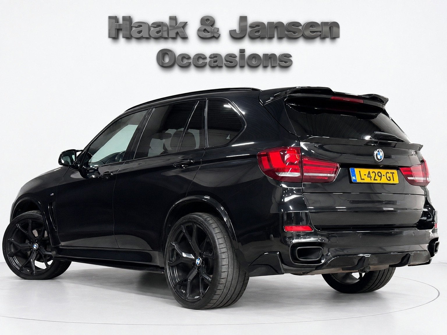 BMW X5 XDrive35i High Executive M Pakket Panoramadak H/K Lan, Auto's, 2005 kg, Gebruikt, Verwarmde buitenspiegels, Zwart