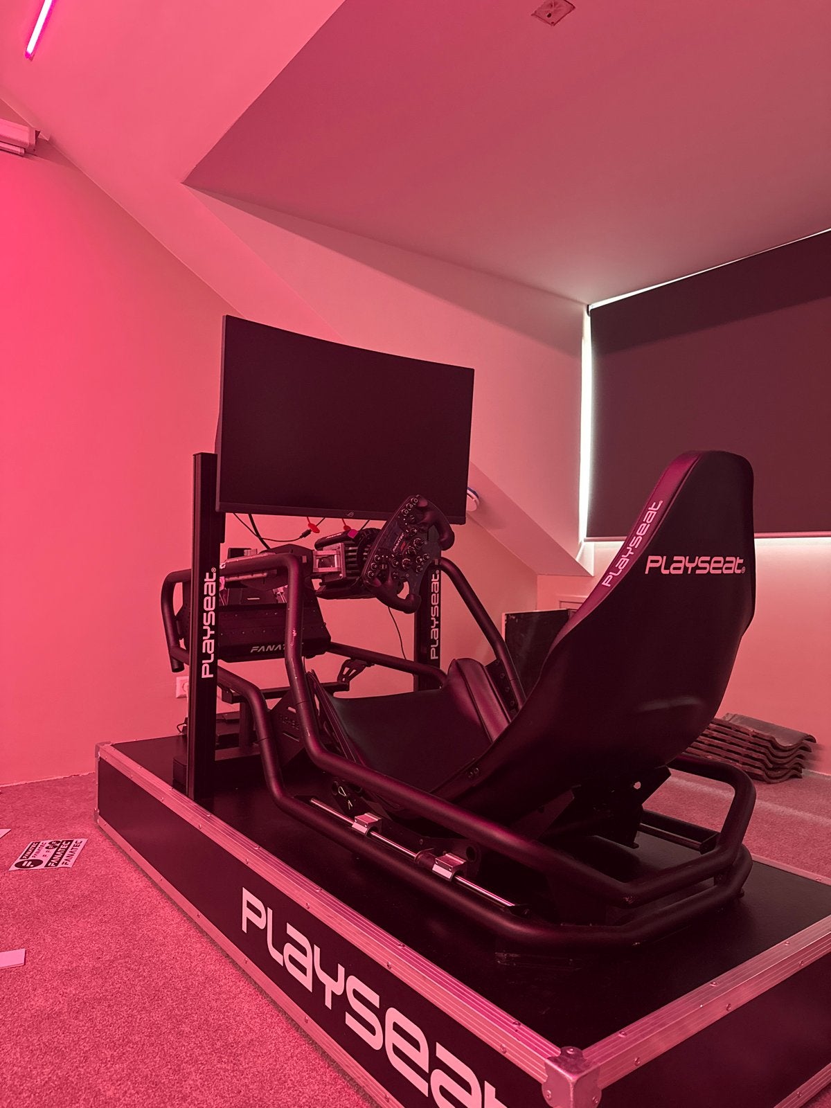 Complete Fanatec Sim Racing Setup met Playseat, Ophalen, Overige merken, Zo goed als nieuw