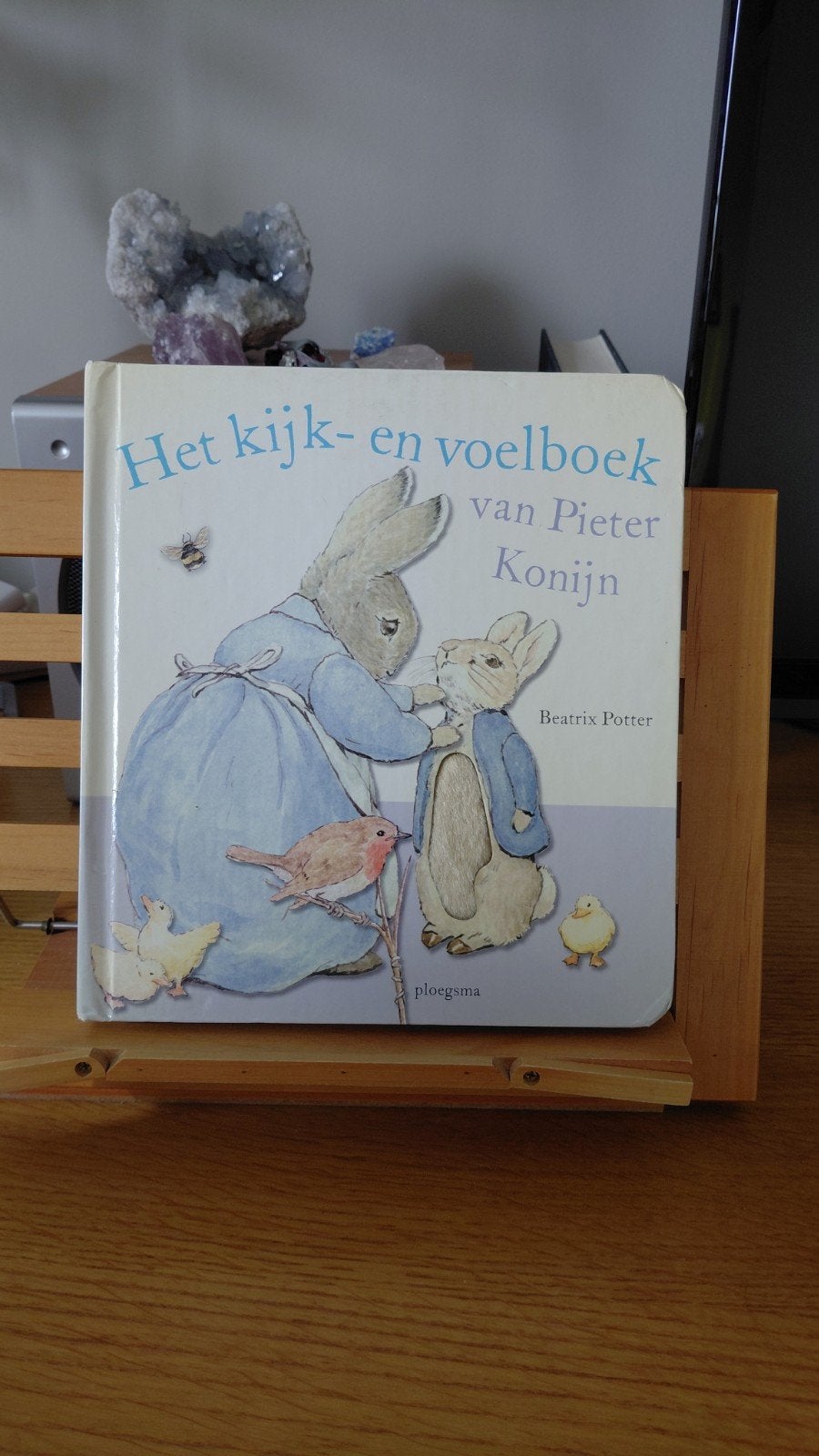 Het kijk- en voelboek van Pieter Konijn - Beatrix Potter, Gelezen, Beatrix Potter, Ophalen of Verzenden, Uitklap-, Voel- of Ontdekboek