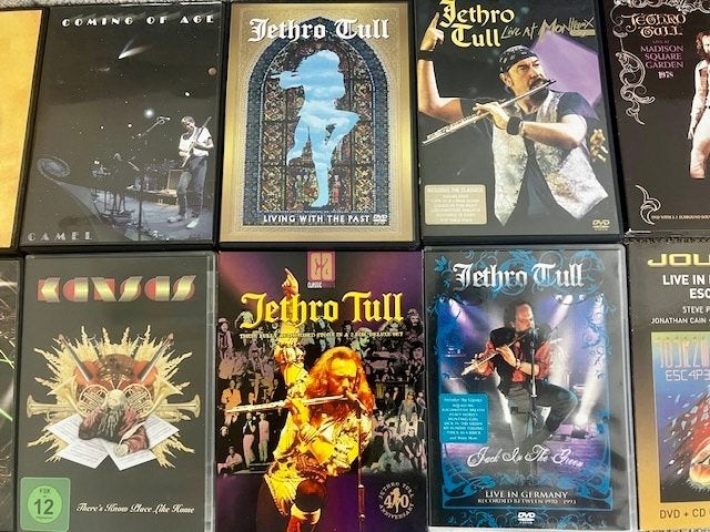 Rock en Prog dvd's, Cd's en Dvd's, Progressive Rock, Ophalen of Verzenden, Live-album, Inclusief doosje